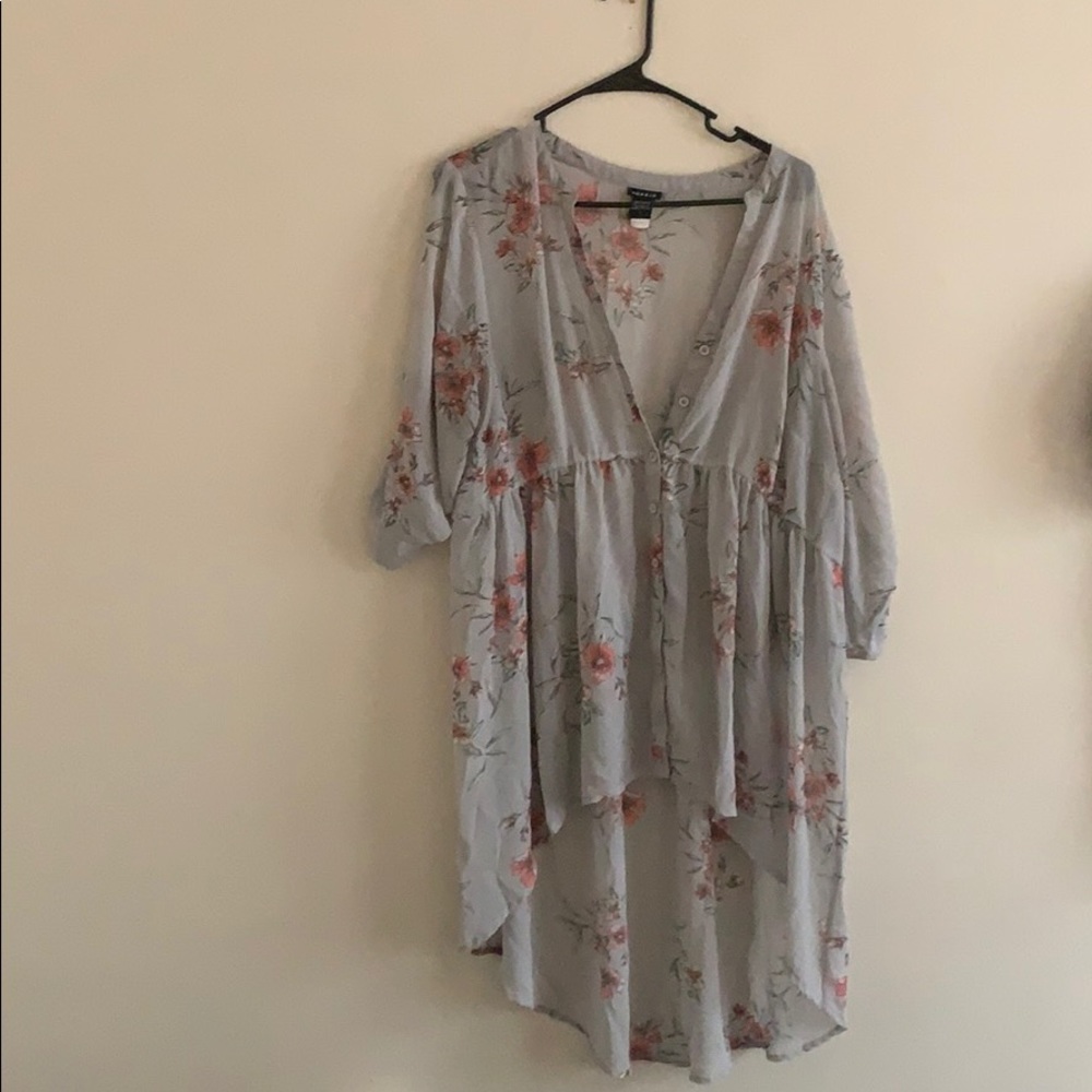 Torrid Spring Hi-Low Blouse